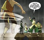 Frattura 3 Aang contro Toph