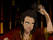 Azula contro capelli