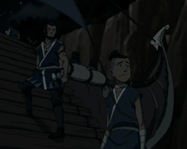 L2 E19 Sokka veda arrivare Aang