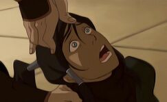 Amon blocks Korra
