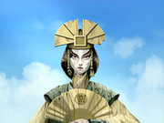 Avatar Kyoshi statue