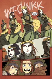 Suki sola Guerriere Kyoshi