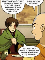 Promessa 3 Zuko Aang parlano