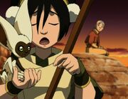 L2 E09 Toph prende in giro Aang