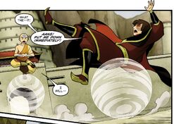 Fumo Ombra 3 Aang rapisce Zuko