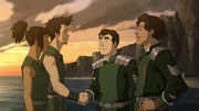 Bolin and Baraz saluto