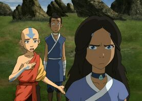 L3 E16 Aang cerca di fermare Katara