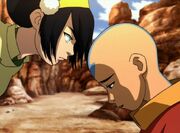 L2 E09 Toph sgrida Aang