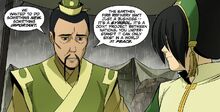 Frattura 3 Lao chiede aiuto a Toph