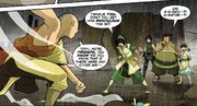 Frattura 3 Toph contro Aang