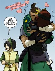 Promessa 3 Sokka Suki bacio