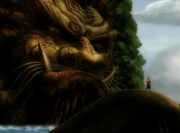 Aang e la tartaruga leone 