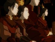 L2 E07 Azula Zuko Ozai Ursa davanti Azulon