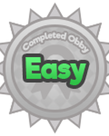 Badge Easy Obby Lab Experiment Roblox Wiki Fandom - roblox really easy obby