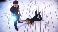 Daniel grabs Marcus's leg in order to copy his bionics [2]