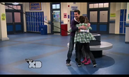 Adam, Bree and Chase hugging