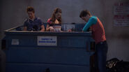 The teens in the dumpster