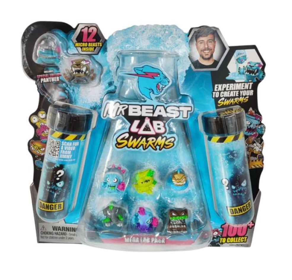 ミスタービースト　Lab Swarms Mega Lab Pack MrBeast Lab Swarms S3 Mega Lab 14 Pack