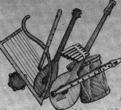 Los instrumentos de música, Wiki
