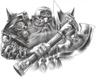 Enano Mercenario por John Wigley