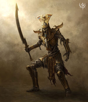 Rey Funerario sven bybee WaR Concept Art