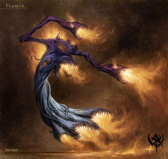 Incinerador de Tzeentch por Dan Scott