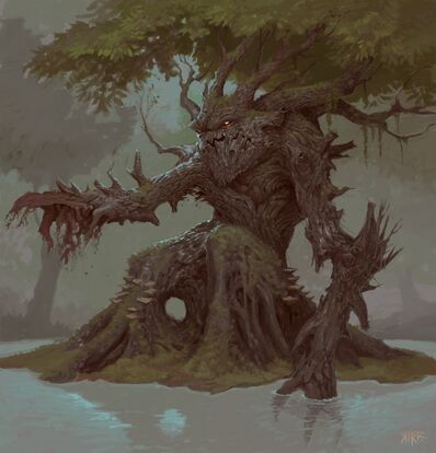 Sarthain Hombre Árbol por Jonathan Kirtz Warhammer Online Valle de Gaen jefe