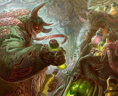 Laboratorio Infame warhammer 40k conquest por jubjubjedi-d7t3v60 Inmundicia Nurgle