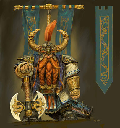 Ungrim Puñohierro por Adrian Smith