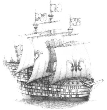 Galeón Bretoniano Man o' War