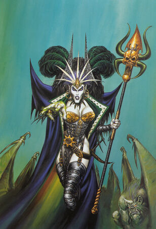 Morathi Inferno 5 por Mark Gibbons