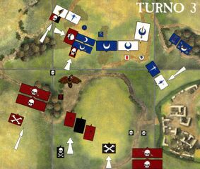 Batalla khemri vs altos elfos warmaster 3
