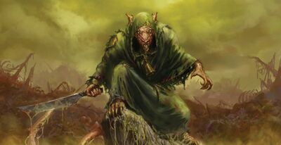Monje de Plaga por Illich Henriquez