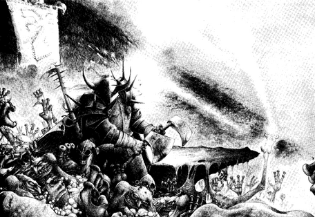 Feldor campeon khorne horrores por Adrian Smith