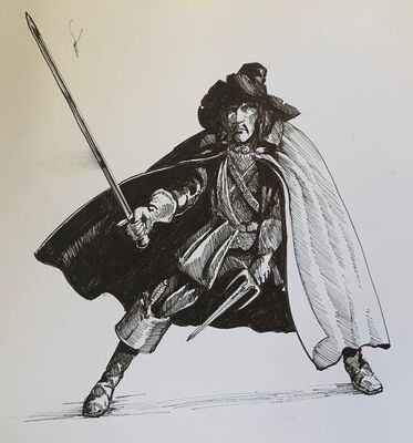 Asesino dibujo por Tony Ackland