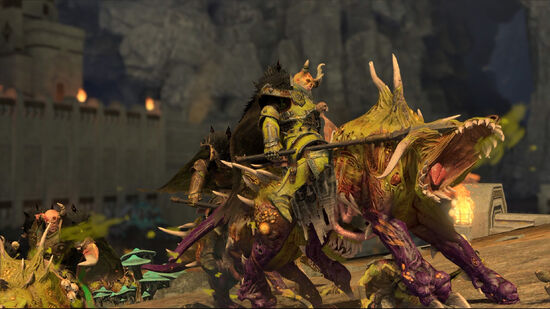 Caballero podrido 0 total war warhammer 3