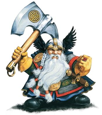 Guerrero Enano Warhammer Quest por Dave Gallagher