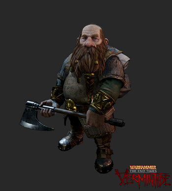 Bardin Goreksson Montaraz Enano Vermintide