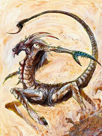 Diablo de Slaanesh por John Blanche 01