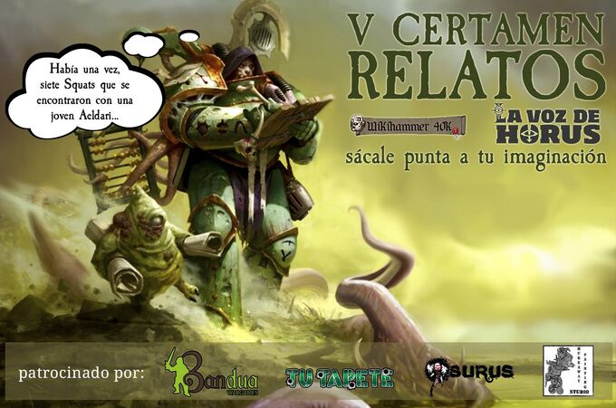 Certamen relatos 40k Fantasy Voz Horus Wikihammer