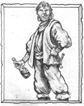 Marinero dibujo