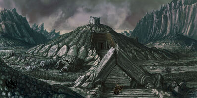 Warhammer AoR Mourkain Morgheim Túmulo Michael Phillippi