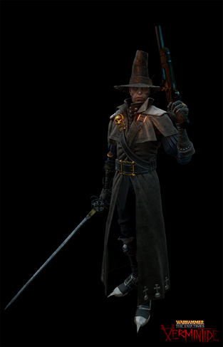 Victor Saltzpyre Cazador de Brujas Vermintide