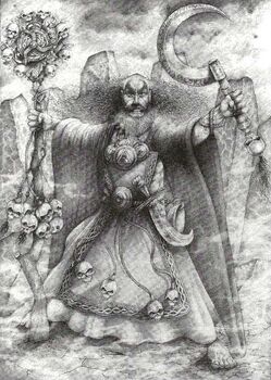 Hechicero Jade Imperio por Wayne England