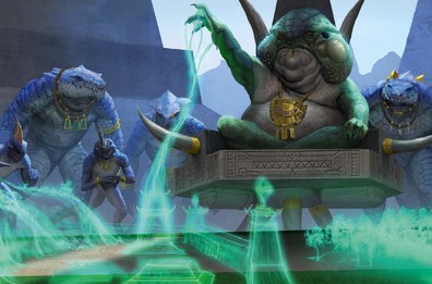 Mago sacerdote slann magia warhammer total war por Milek Jakubiec.png