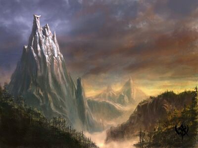 Monte Cuerno Ensangrentado Warhammer Online por Michael Phillippi.jpg