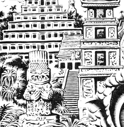 Ciudad Lagartos comic Sueños sobre Lustria