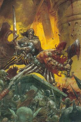Gotrek y Félix portada Segundo Omnibus
