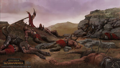 Vencidos Hombres Bestia por Milek Jakubiec Warhammer Total War