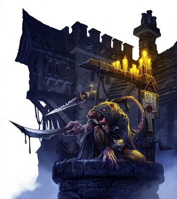 Asesino Skaven pozo por Mark Gibbons